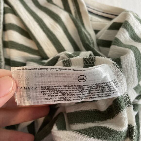 The Stronghold Men’s Striped Short Sleeve Shirt Size 3XL Preppy Nautical Basics - Picture 6 of 13